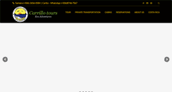 Desktop Screenshot of carrillotours.com